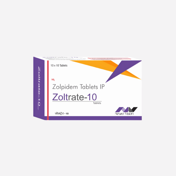 Zoltrate-10 Tablets – Zolpidem 10mg